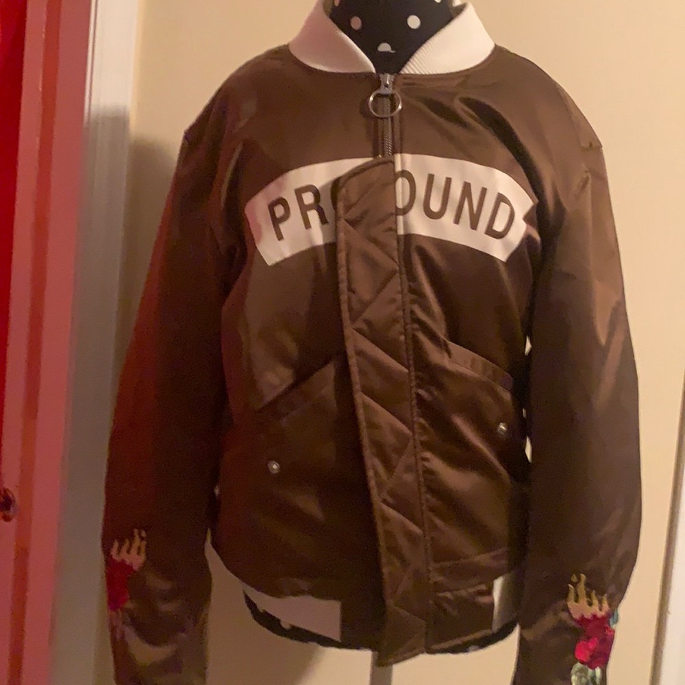 Men’s bomber jacket never used